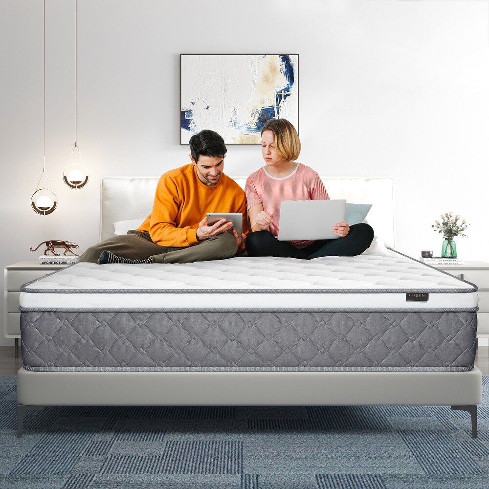 12 inch Cooling Medium Firm Hybrid Individual Pocket Spring Mattress