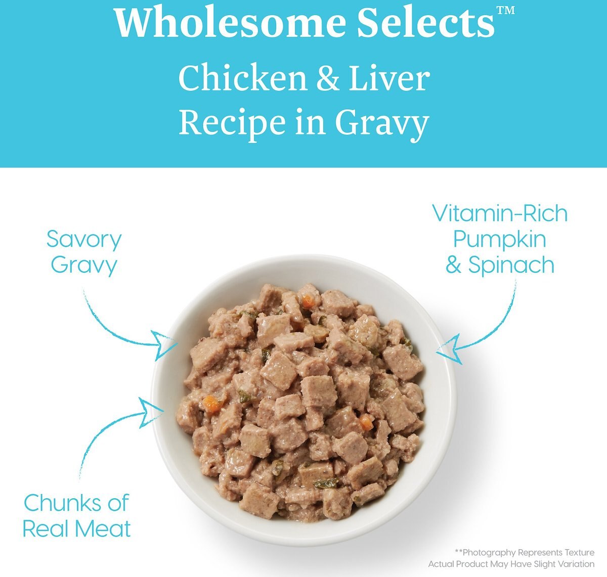 Solid Gold Wholesome Selects with Real Chicken and Liver Recipe in Gravy Grain-Free Canned Cat Food