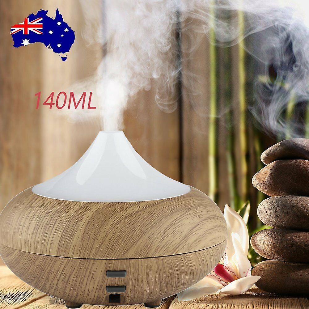 140ml Ultrasonic Air Humidifier Purifier 7 Color Led Aroma Diffuser Nebulizer Oz