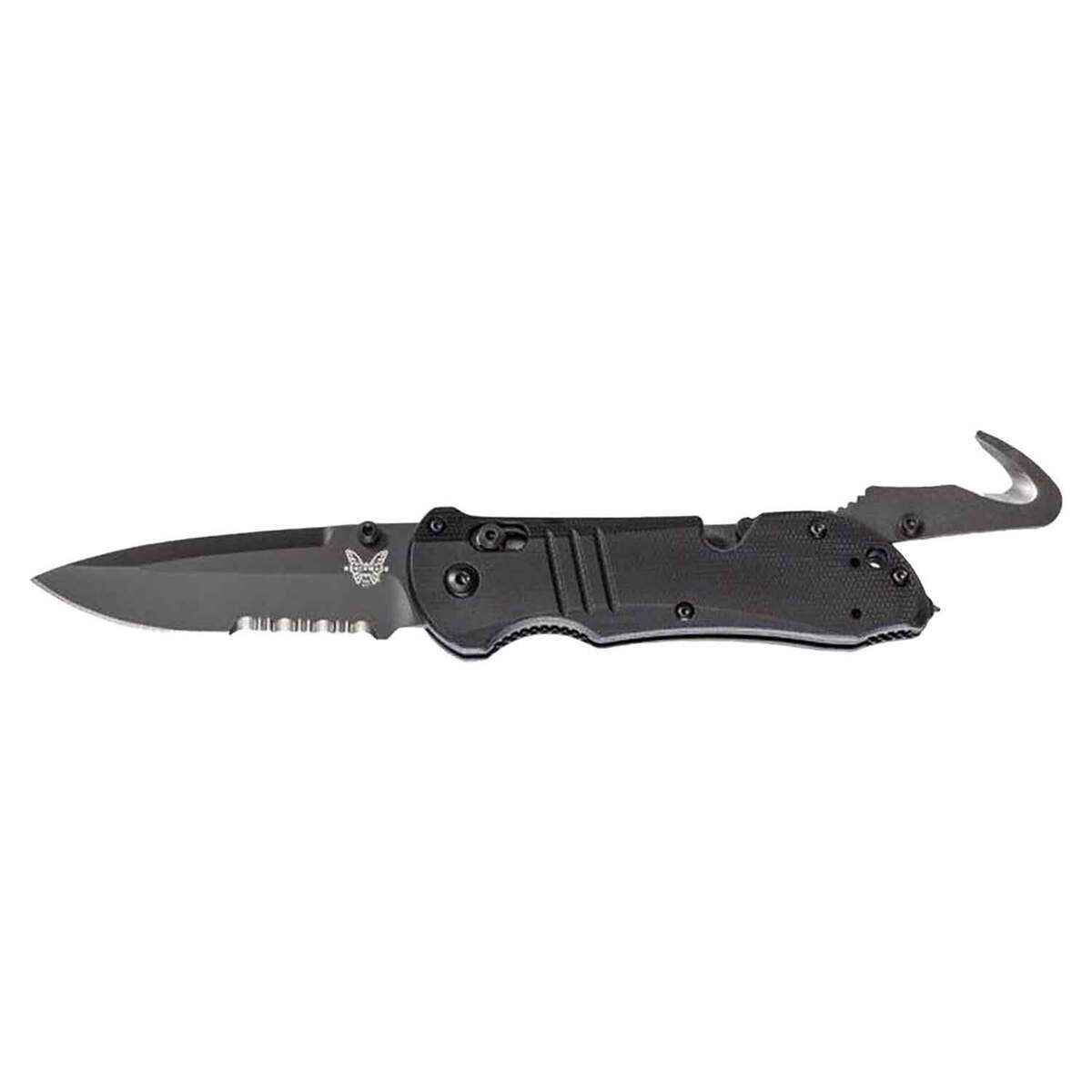 Benchmade 917SBK Tactical Triage 3.48 inch Pocket Knife  Black