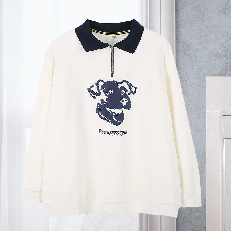 Dog Face Sweatshirt