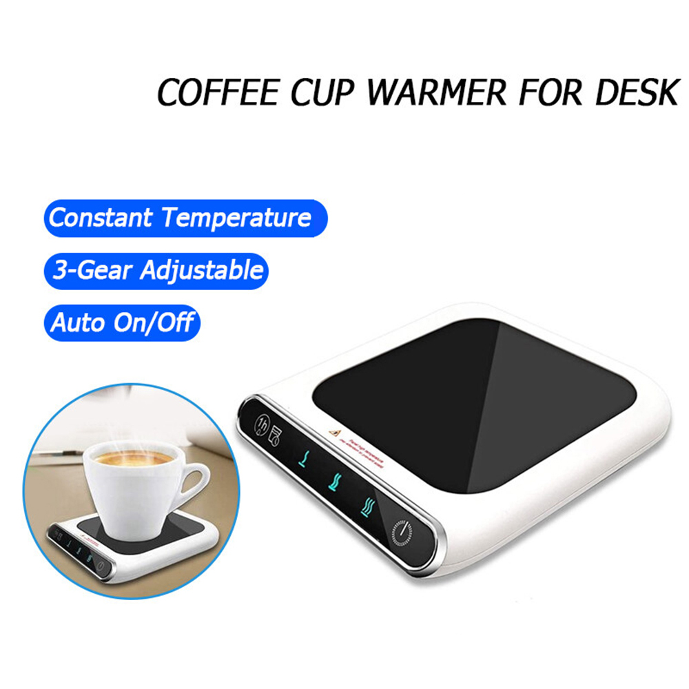 Smart USB Coffee Mug Warmer Tea Milk Cup Heater Pad Heating Coaster Office Home