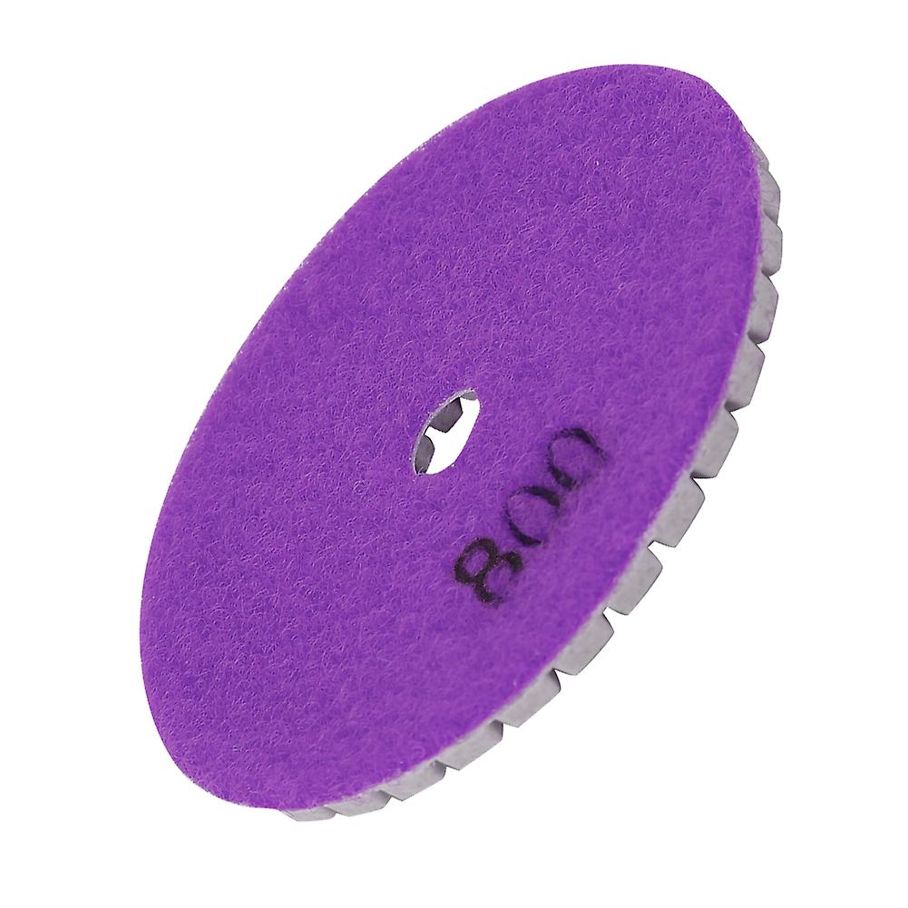 3inch Round Diamond Polishing Pad Granite Marble Grinding Disc Wet Polisher Tool (800#)