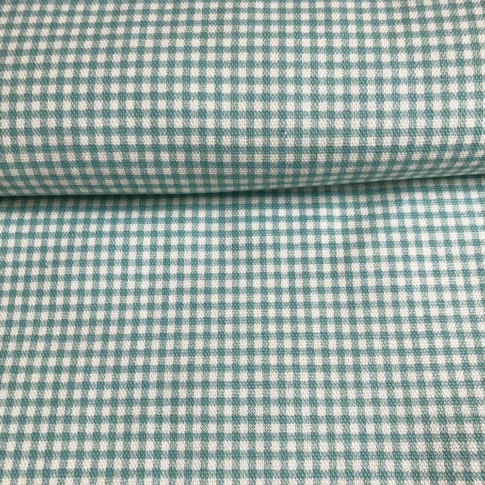 Rockton Check Aqua Comforter   Pillow Sham Set.