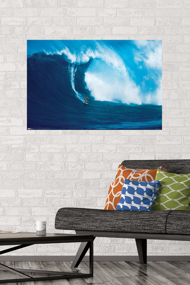 Trends International Big Wave Surfer Unframed Wall Poster Prints