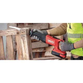 Hilti 36-Volt SR 30A Lithium-Ion Cordless Reciprocating Saw Kit with Two 365.2 Ah Batteries Charger and Bag 3487011