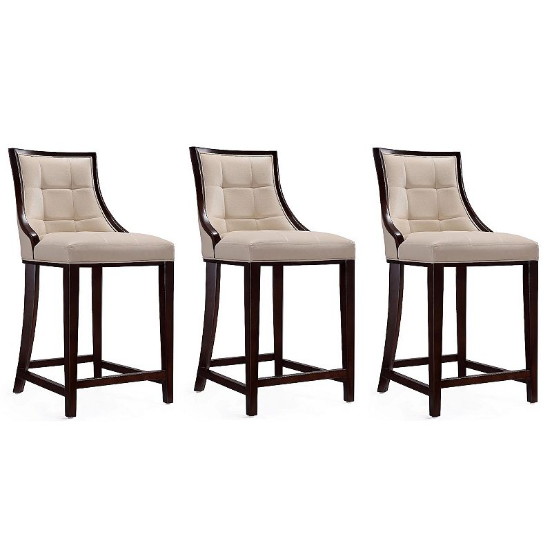 MANHATTAN COMFORT Fifth Ave Counter Stool 3-piece Set