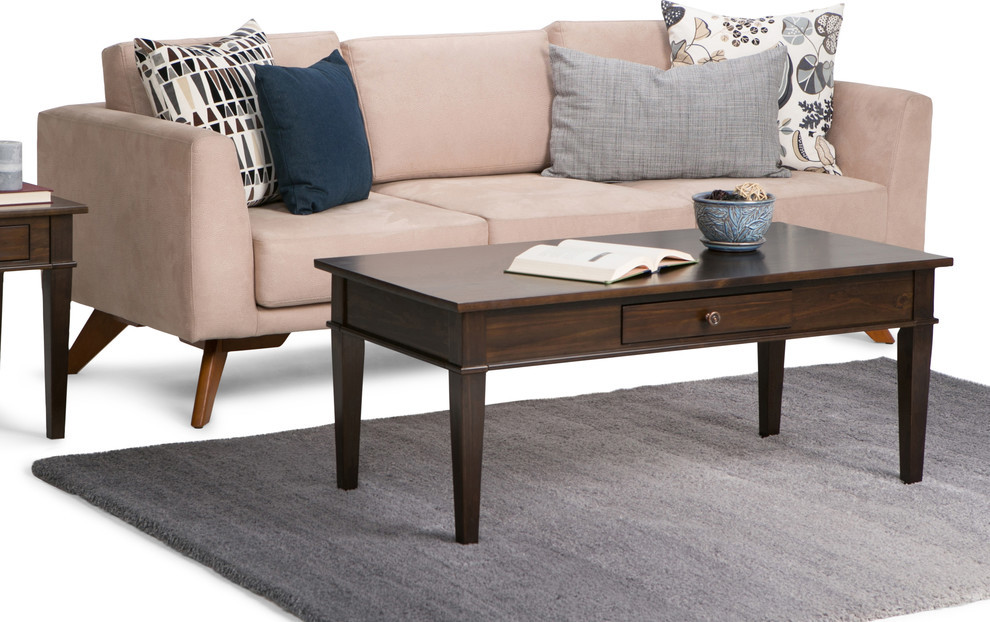 Carlton Coffee Table   Transitional   Coffee Tables   by Homesquare  Houzz