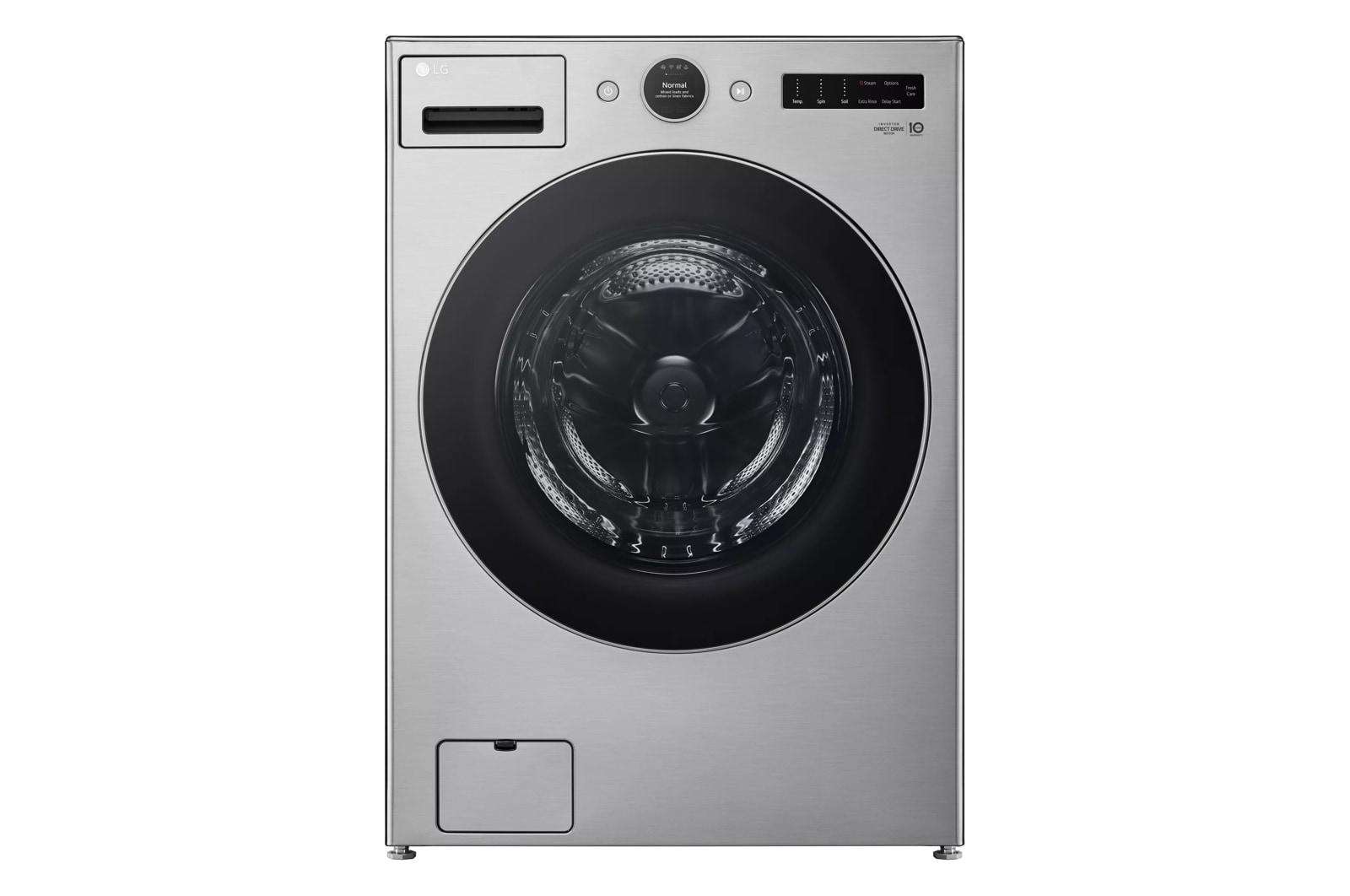 Lg WM5700HVA 4.5 Cu.Ft. Smart Front Load Washer With Turbowash® 360(Degree), Built-In Intelligence And Ezdispense®