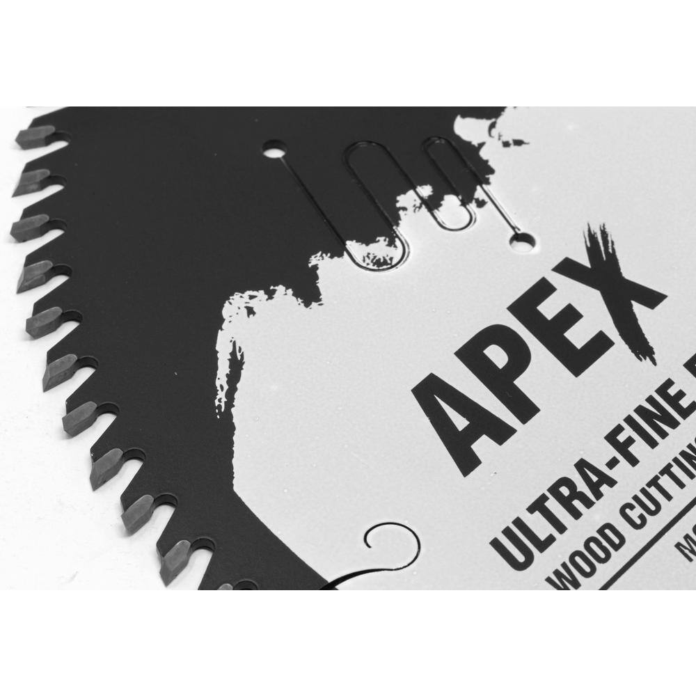 WEN Apex 10 in. 80-Tooth Carbide-Tipped Ultra-Fine-Finish Industrial-Grade Woodworking Saw Blade with Cool-Cut Coating BL1080C