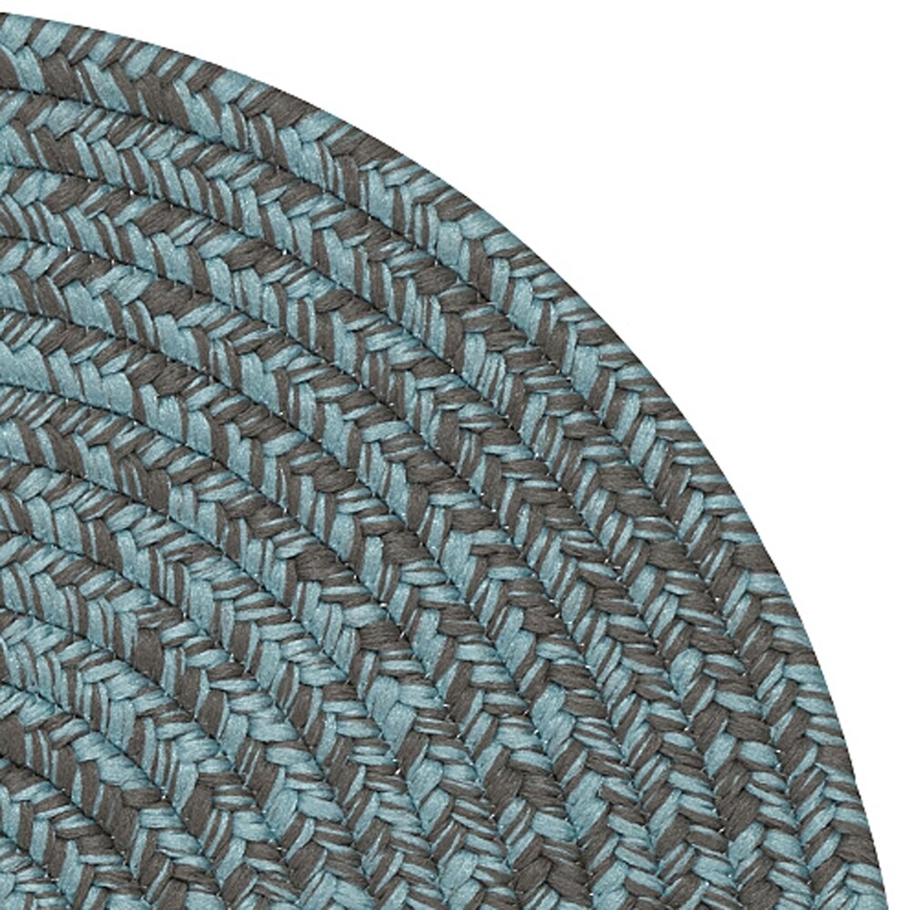 Porch   Den Rockspring Braided Polypropylene Indoor/ Outdoor Oval Rug
