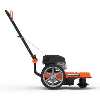 YARD FORCE 22 in. 163cc Briggs and Stratton Gas Walk Behind String Trimmer Mower YF22-HWT