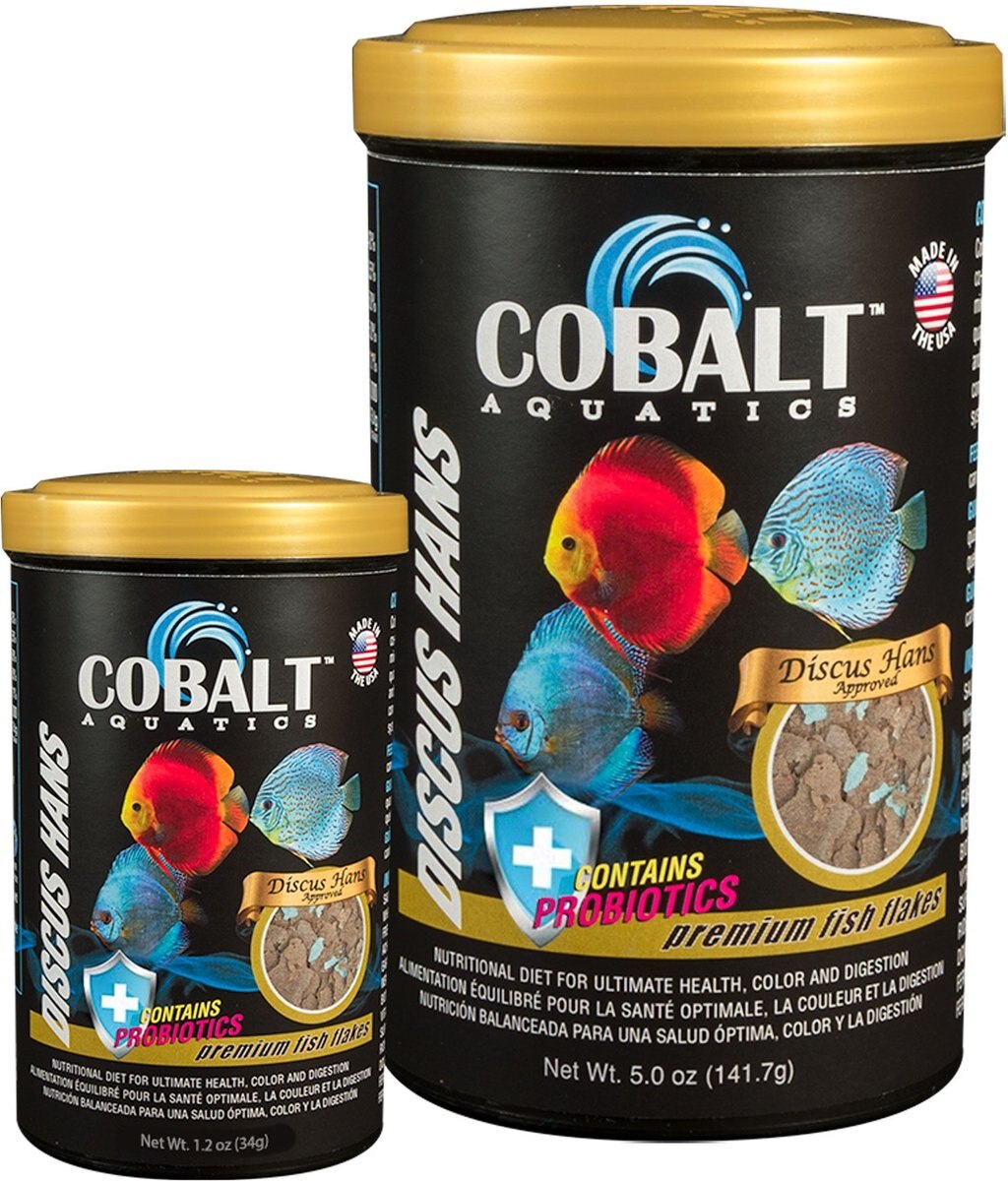 Cobalt Aquatics Discus Hans Flake Fish Food，