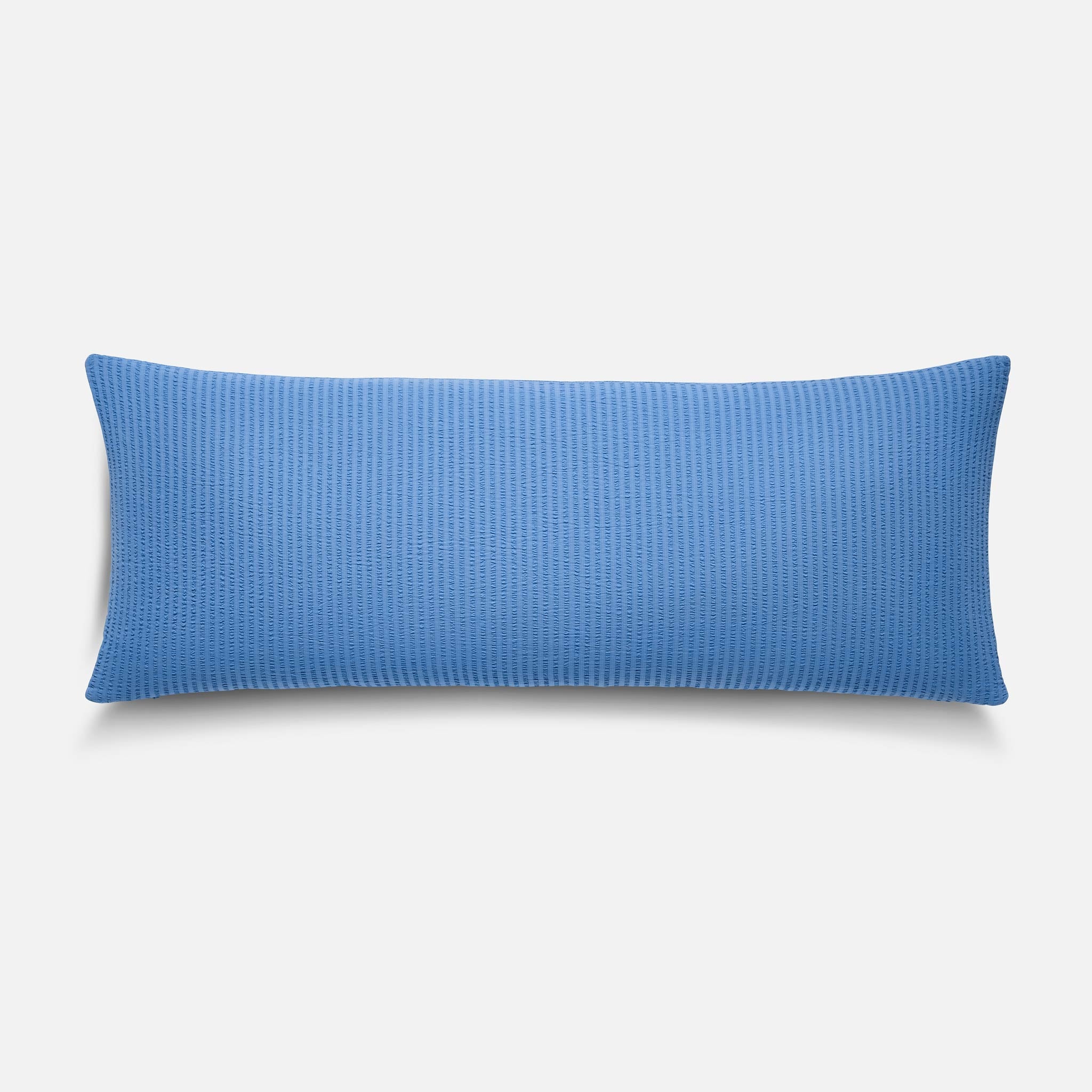 Textured Stripe Lumbar Pillow Cover - Last Call