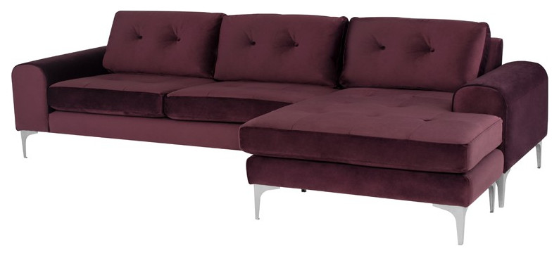 Colyn Reversible Sectional   Contemporary   Sectional Sofas   by Advanced Interior Designs  Houzz