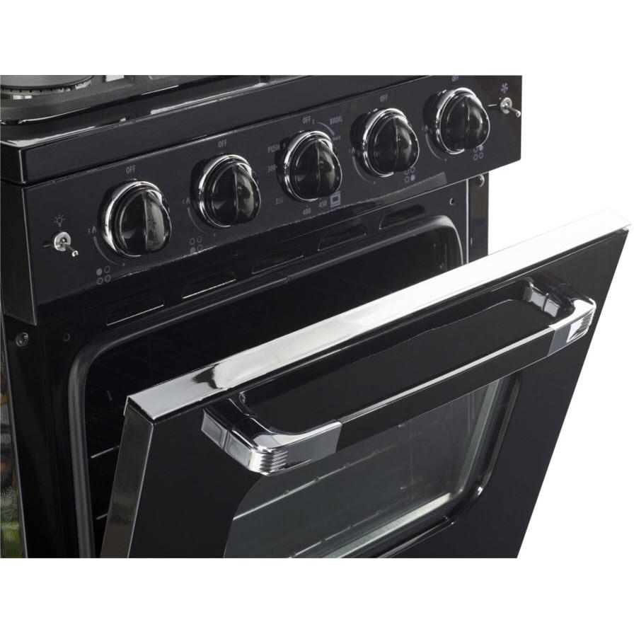 Unique Appliances 24-inch Freestanding Gas Range with Convection Technology UGP-24CR B