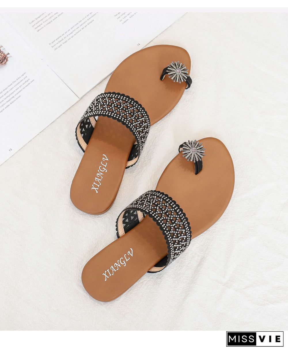 Bohemian all-match seaside Roman sandals