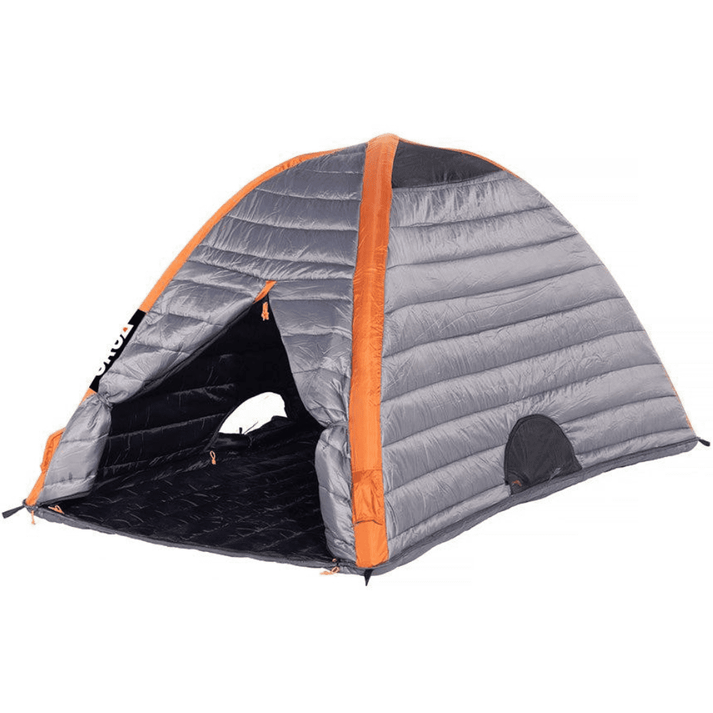 Crua Outdoors Culla 2-Person Dome Inner Camping Tent， Insulated， Dampens Noise and Light， Grey