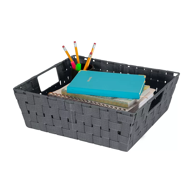 Simplify 2-Pack Storage Shelf Tote