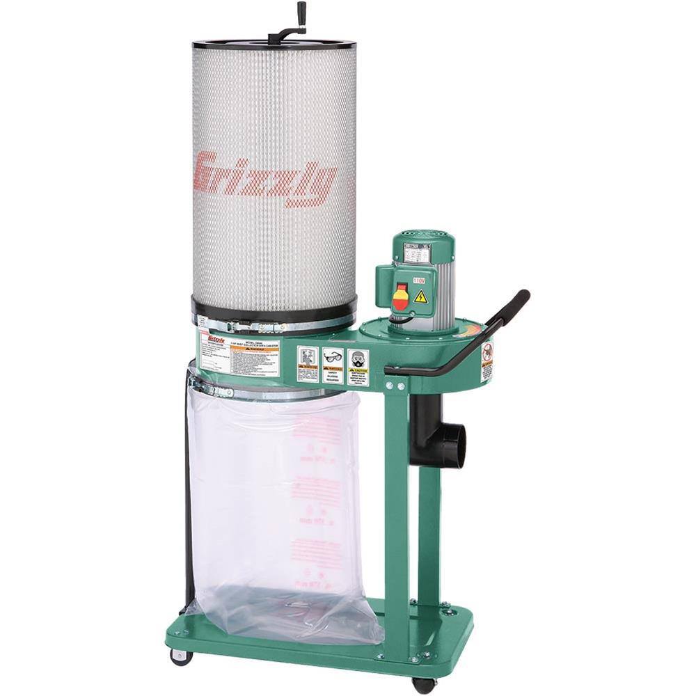 Grizzly Industrial 1 HP Canister Dust Collector G0583Z