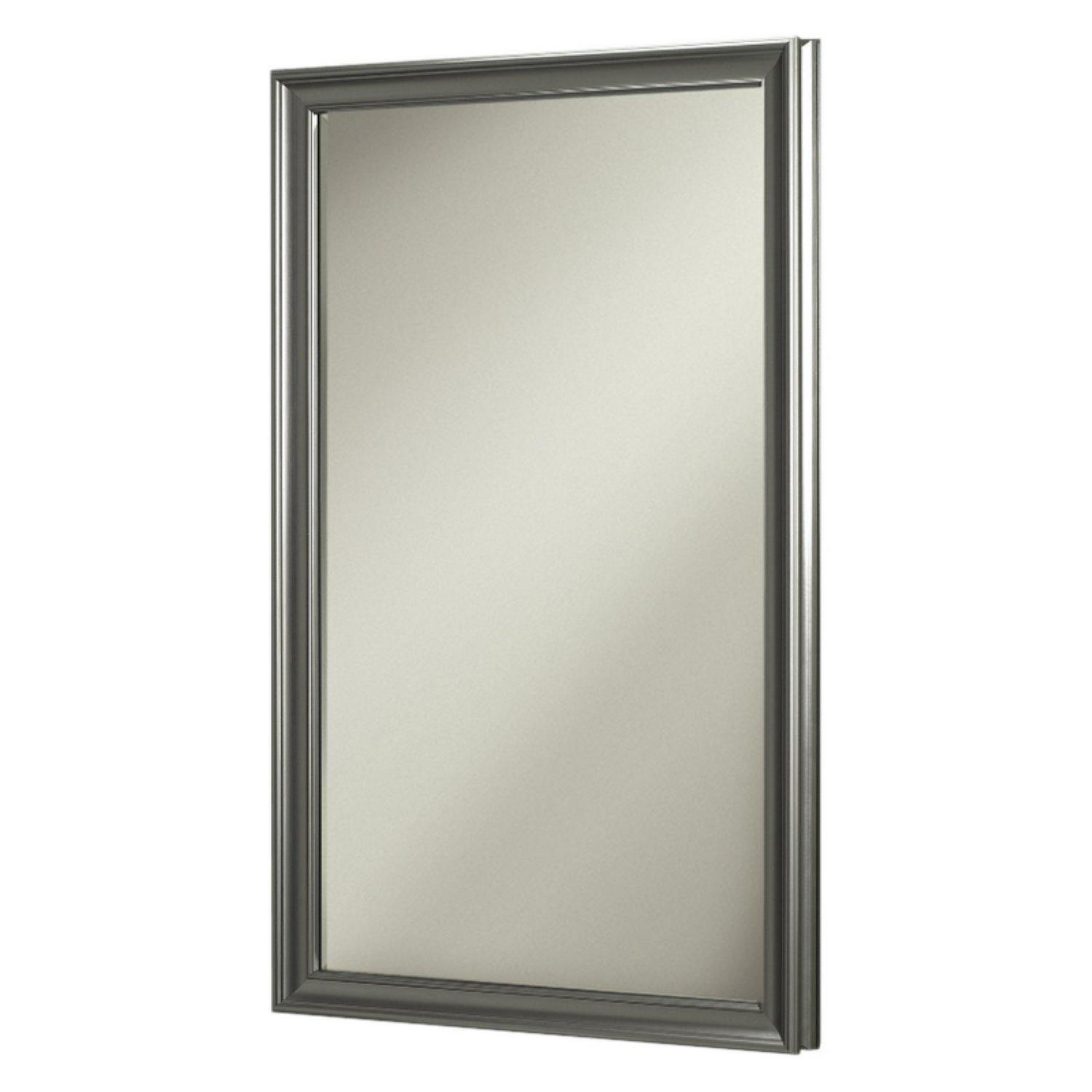 Jensen FM1525CCBZP 15 x 25 in. Classic Framed Wall Mirror， Bronze