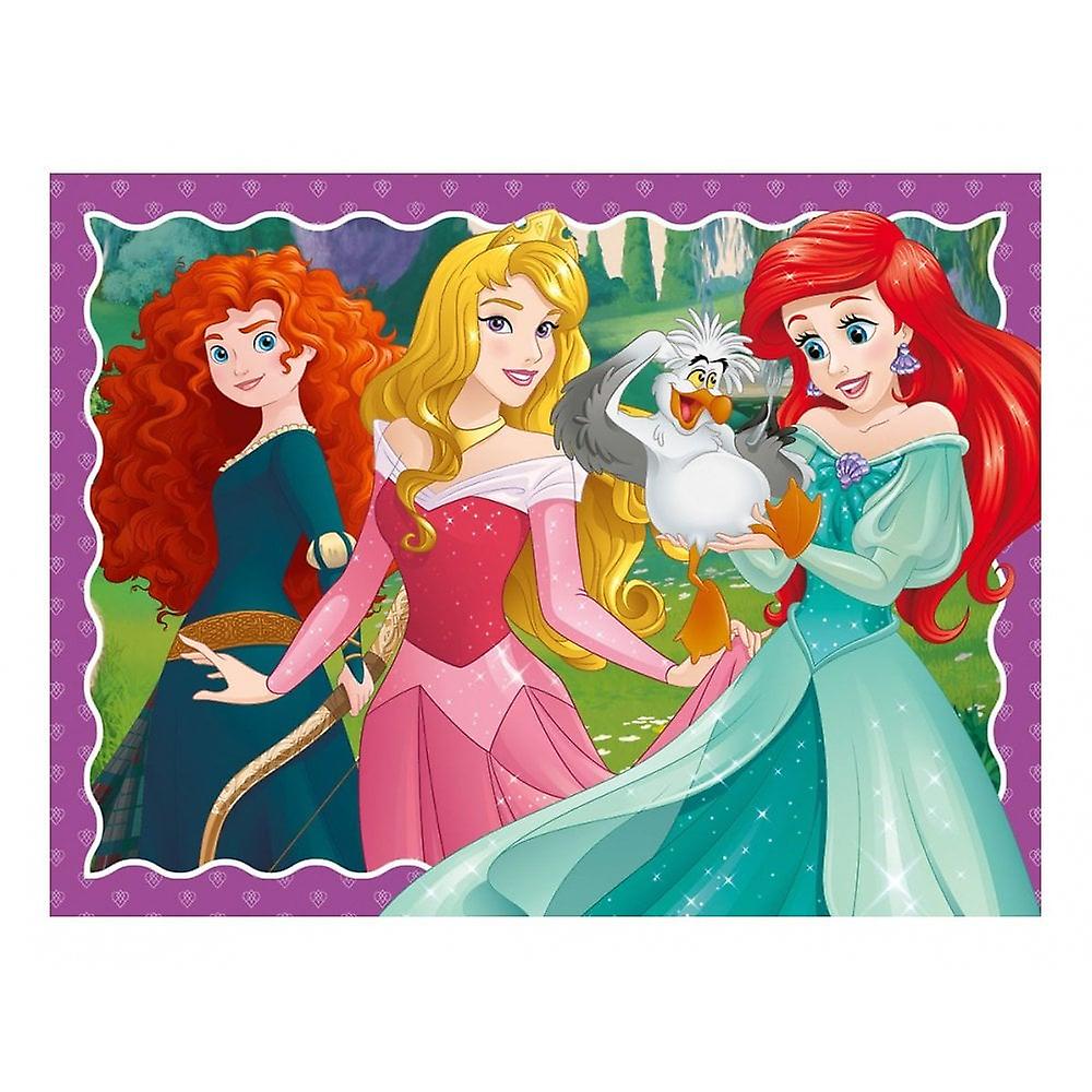 Disney Princess Friendship 4 In Box Jigsaw Puzzle Set