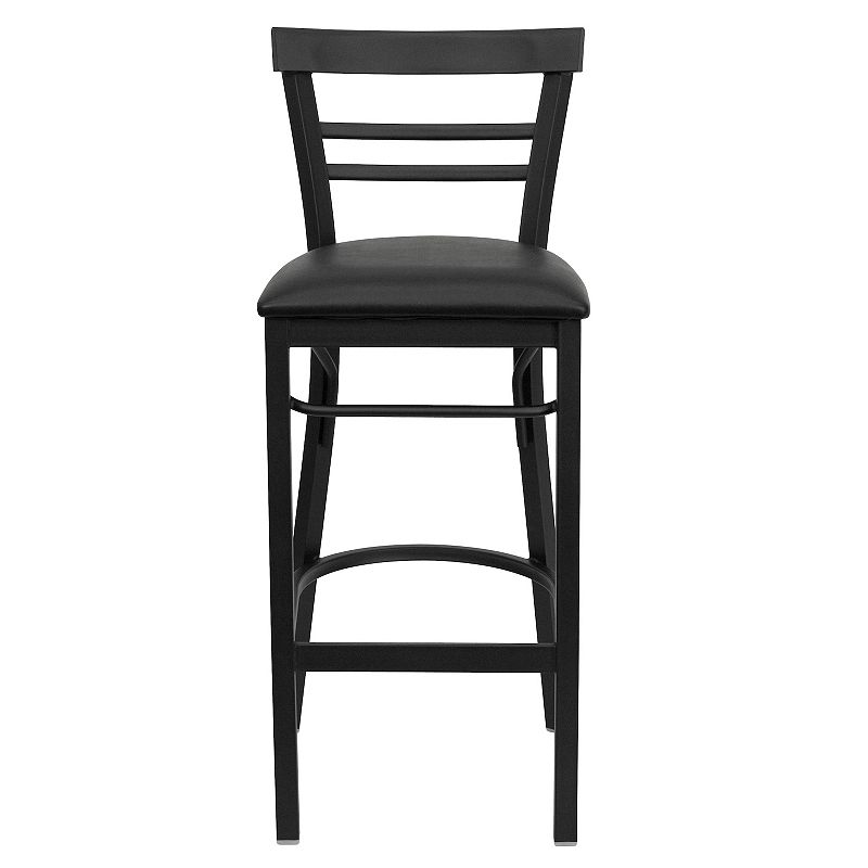 Flash Furniture HERCULES Series Ladder Back Bar Stool