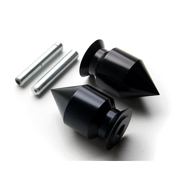 Spike Black Swingarm Spools Sliders Motorcycle Compatible with Kawasaki Ninja ZX-6R ZX636 2003-2006