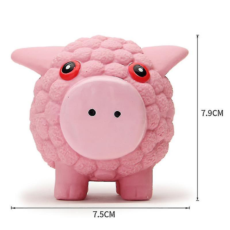 Latex Animal Series Interactive Voice Training Tooth Abrasion Resistant Toys