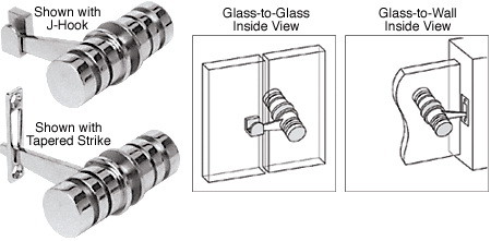 CRL 180 Degree Knob Latch