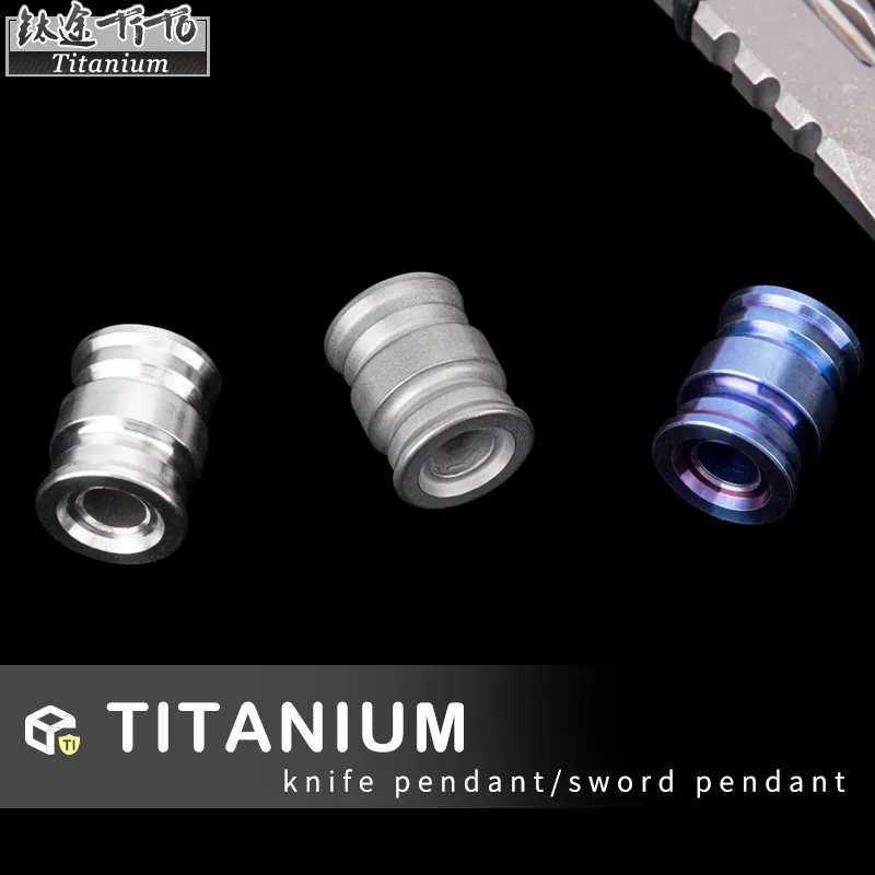 TiTo Titanium oy Beads For Camping Hiking EDC Tool