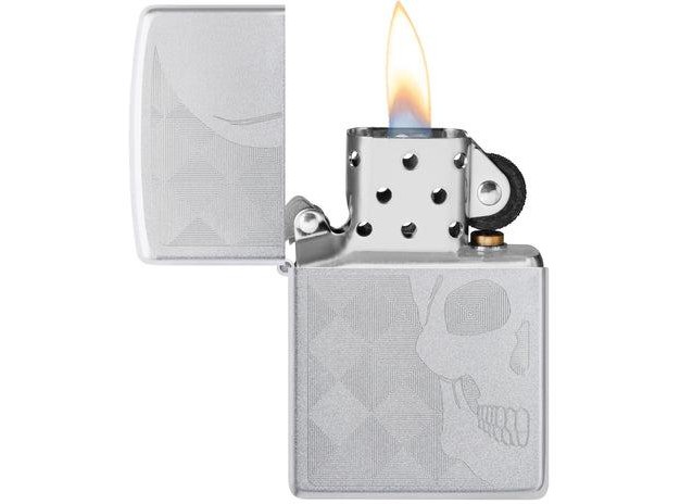 Zippo Subtly Spooky Skull Windproof Lighter