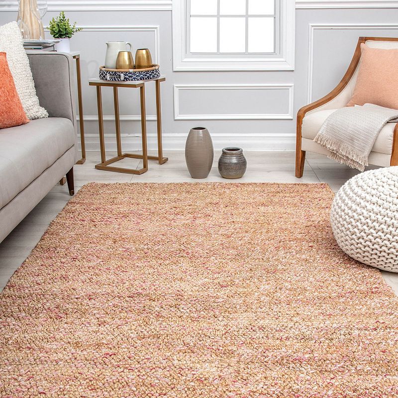 Rugs America Isle Farmhouse Solid Confetti Area Rug