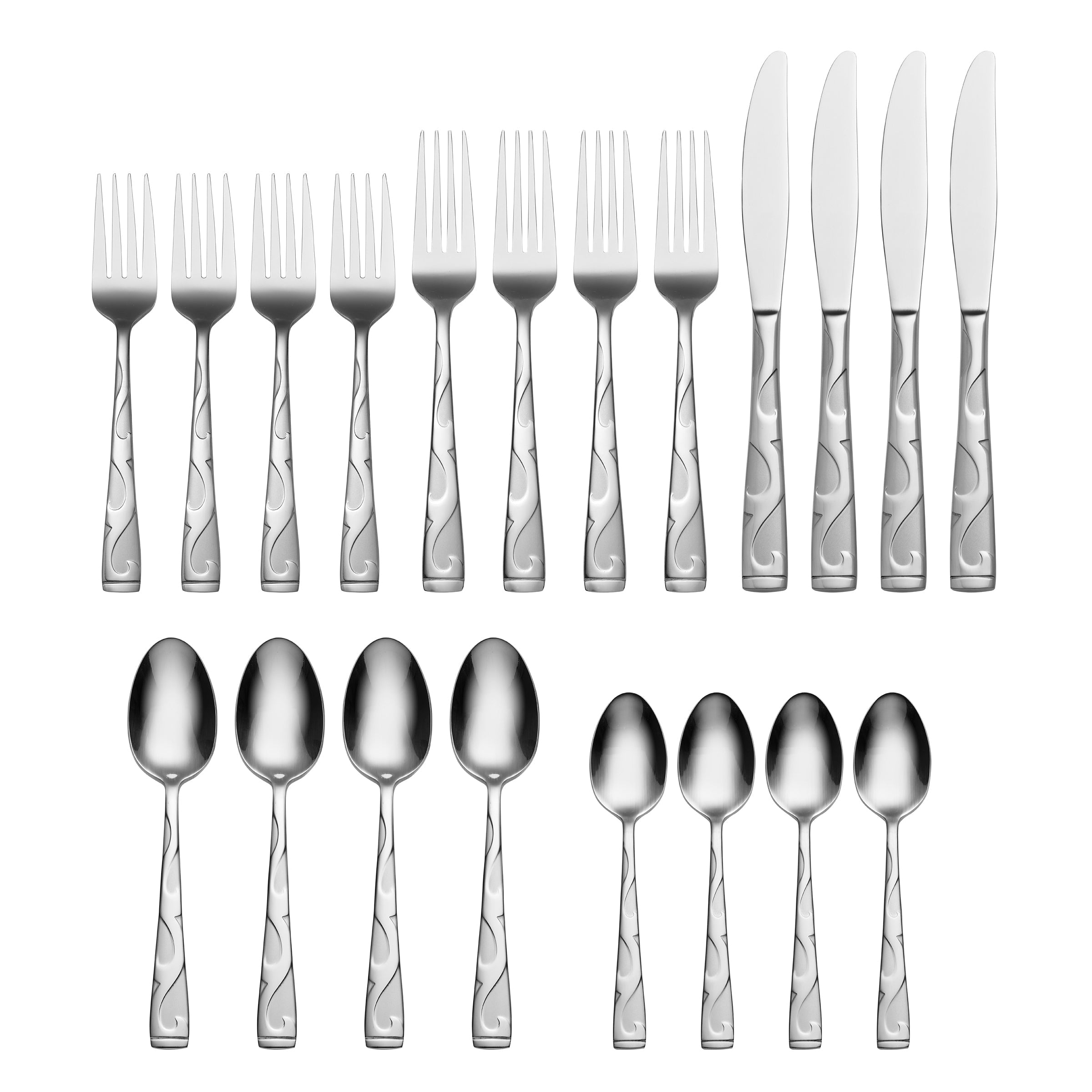 Tuscany 20 Piece Everyday Flatware Set