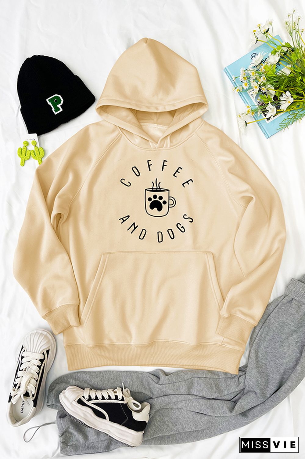 Coffee and Dogs Sweatshirt Wholesale