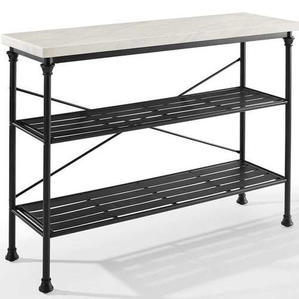 Madeleine Matte Black Console