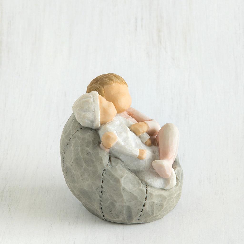 Willow Tree  My New Baby Figurine in Blush