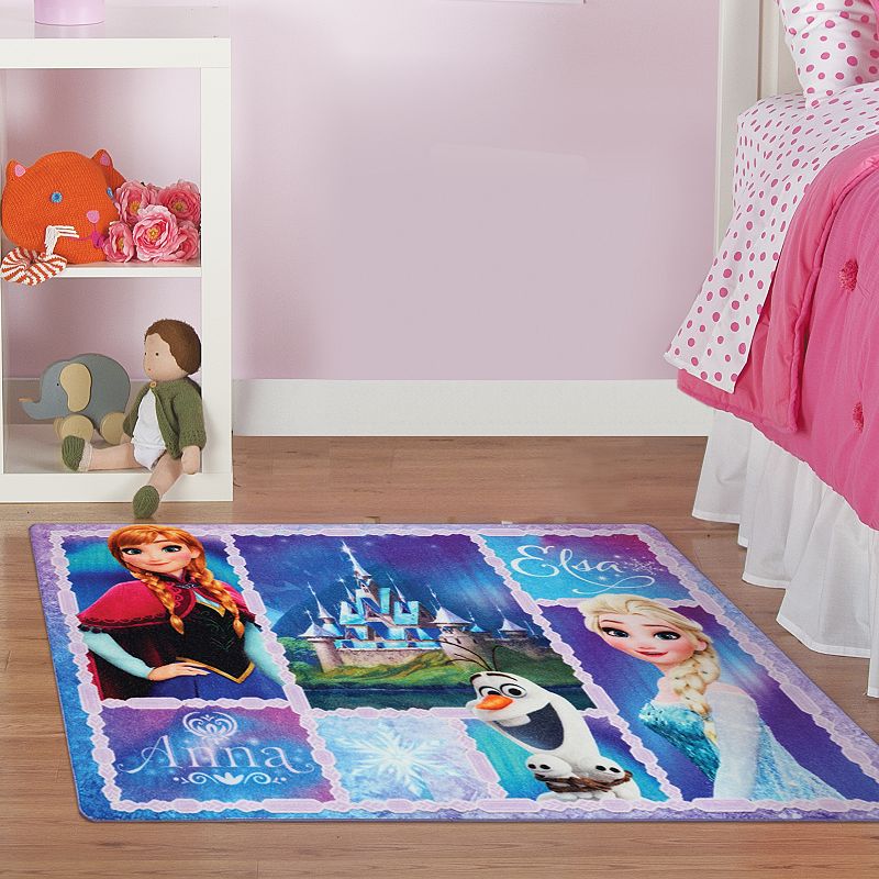 Disney's Frozen Anna and Elsa Rug - 4'6 x 6'6