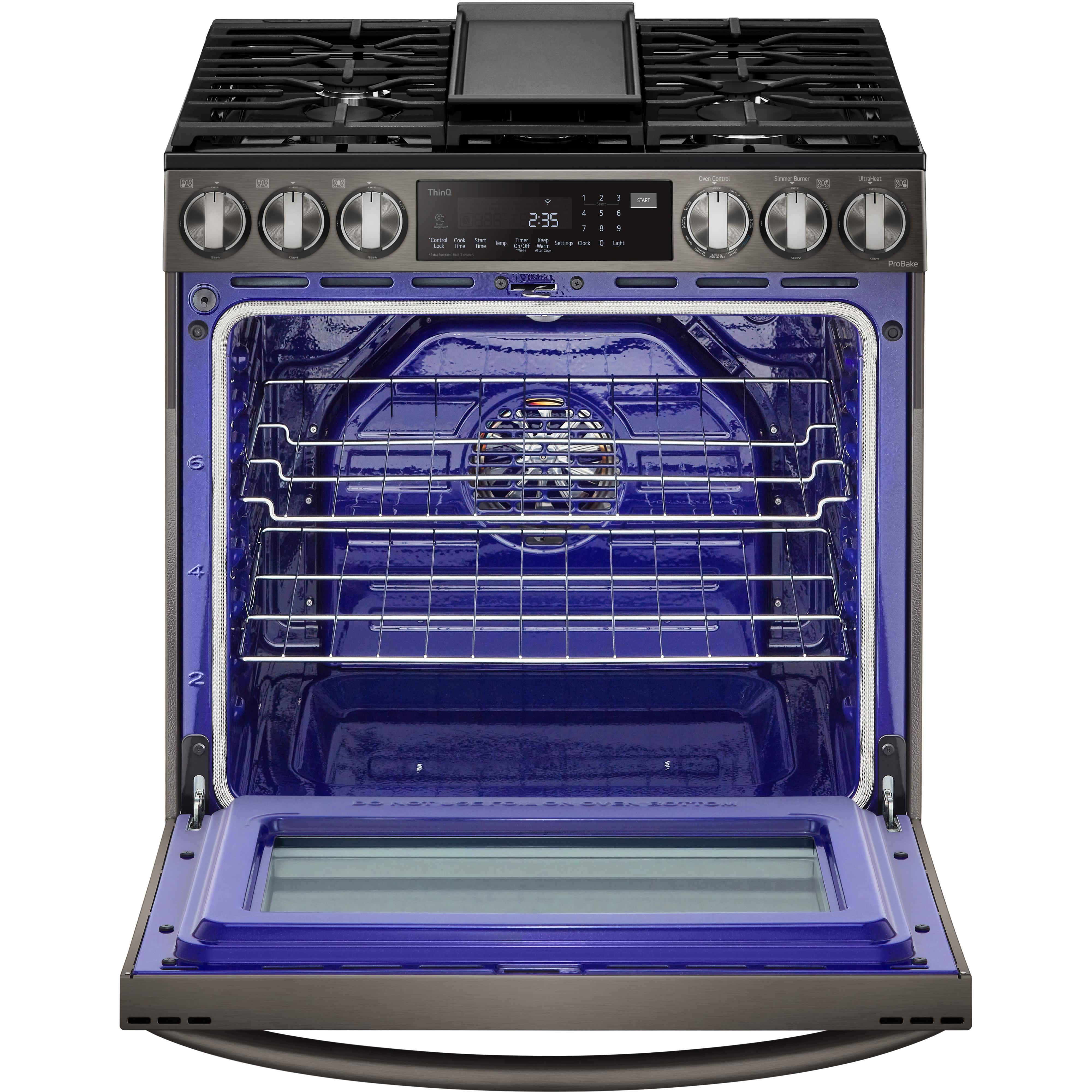 LG 30-inch Slide-In Gas Range with Air Fry LSGL6335D