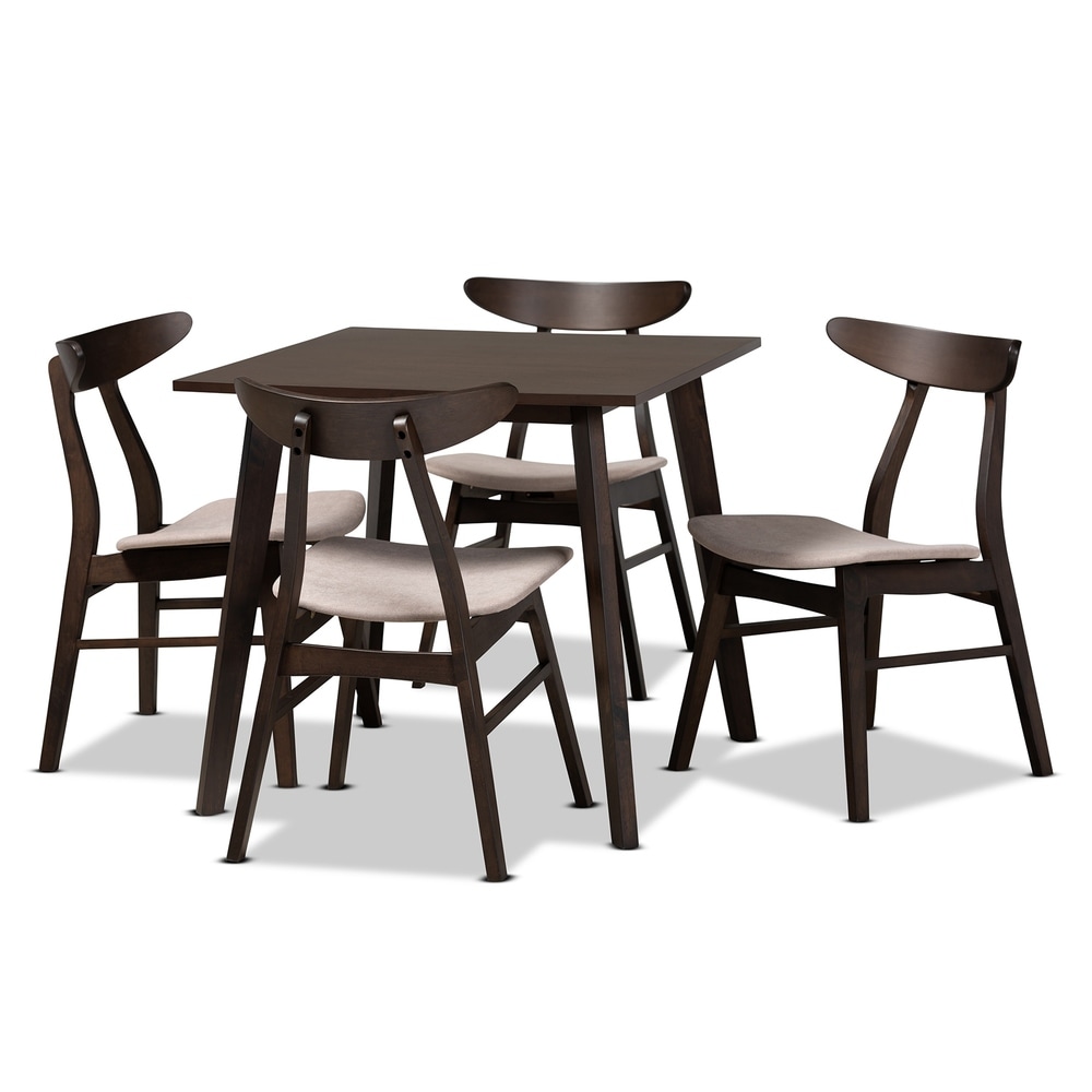 Carson Carrington Talsmark Upholstered 5 piece Dining Set