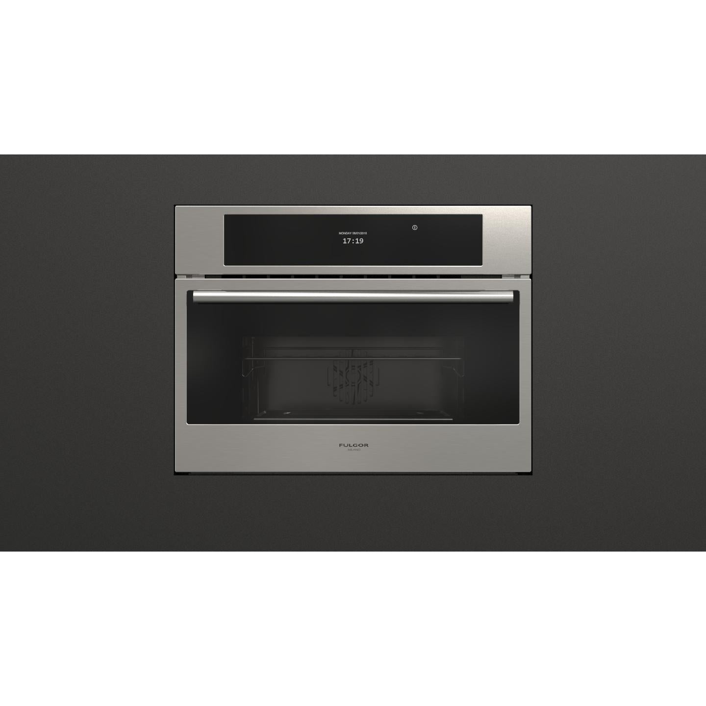 Fulgor Milano 24-inch Built-In Single Steam Wall Oven F7SCO24S1