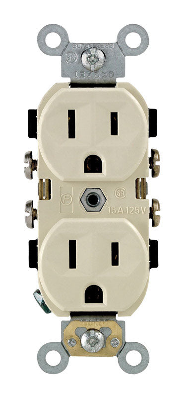 DUPLEX RECEPTACLE IV 15A