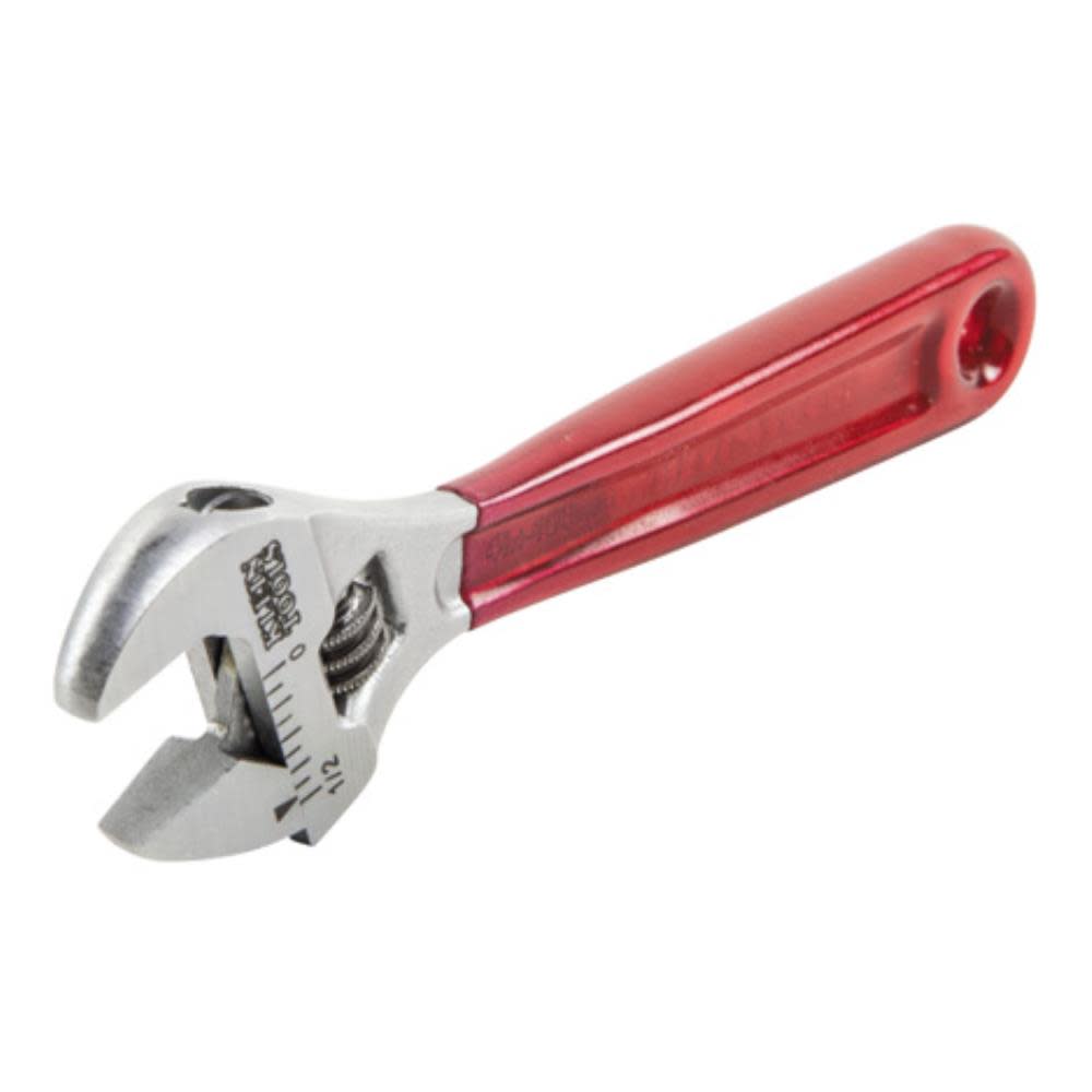 4 Adjustable Wrench Plastic Dipped