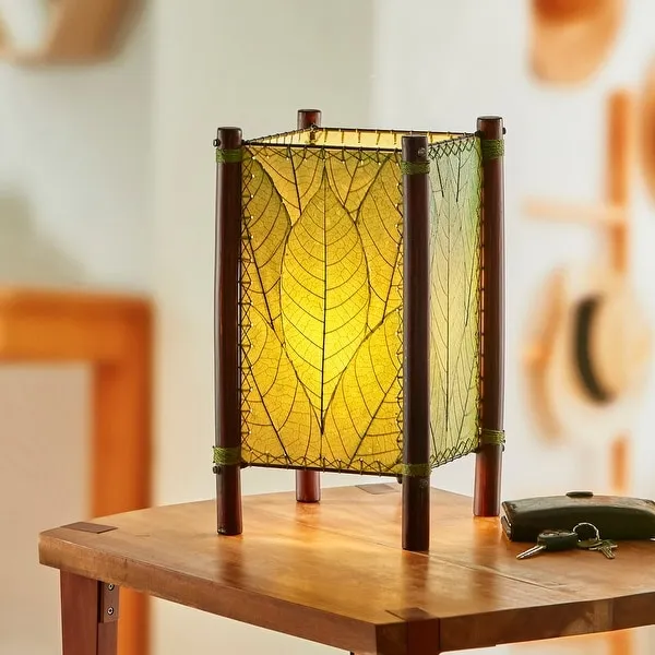 Handmade Fortune Leaf Lamp (Philippines)