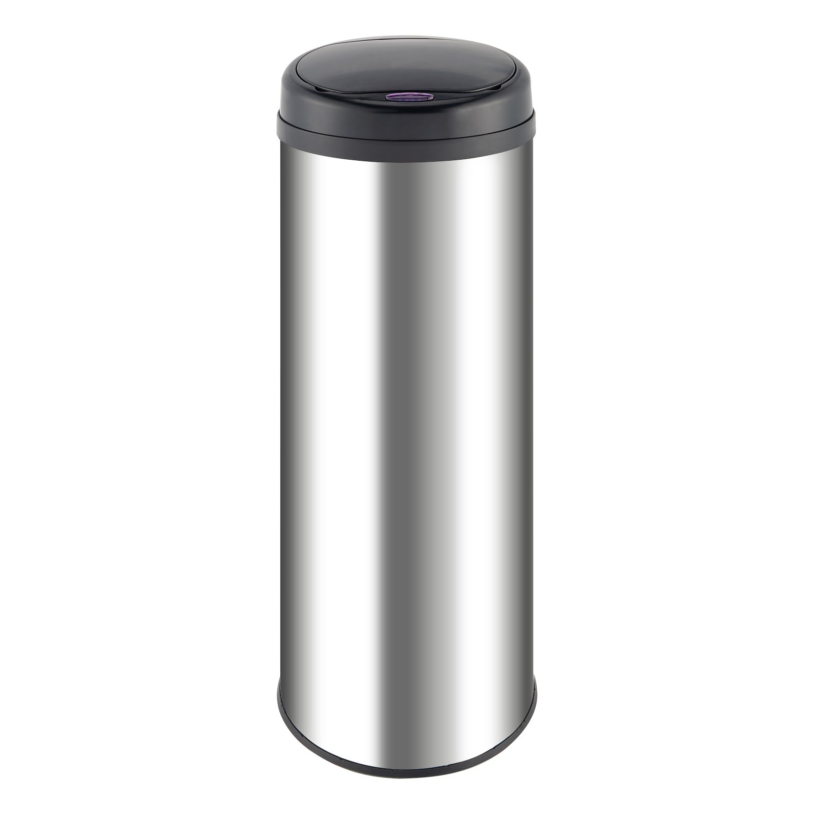 Luckinbaby 47L Automatic Trash Can， Cylindrical Smart Induction Rubbish Bin