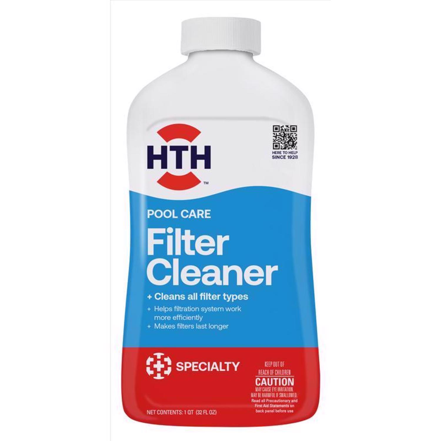 HTH Pool Care Liquid Filter Cleaner 32 oz