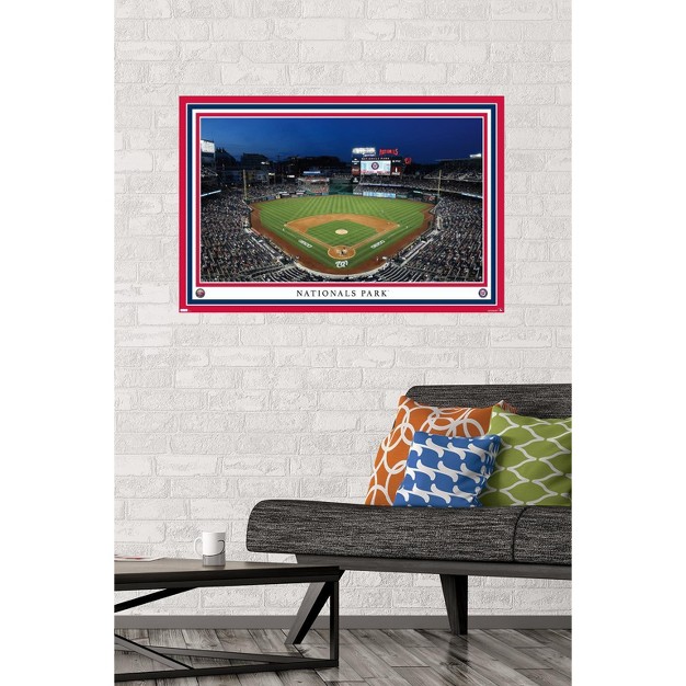 Trends International Mlb Washington Nationals Nationals Park 22 Unframed Wall Poster Prints