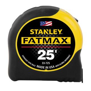 Stanley FATMAX 25 ft. x 1-14 in. Tape Measure (2 Pack) 33-725Y2PK