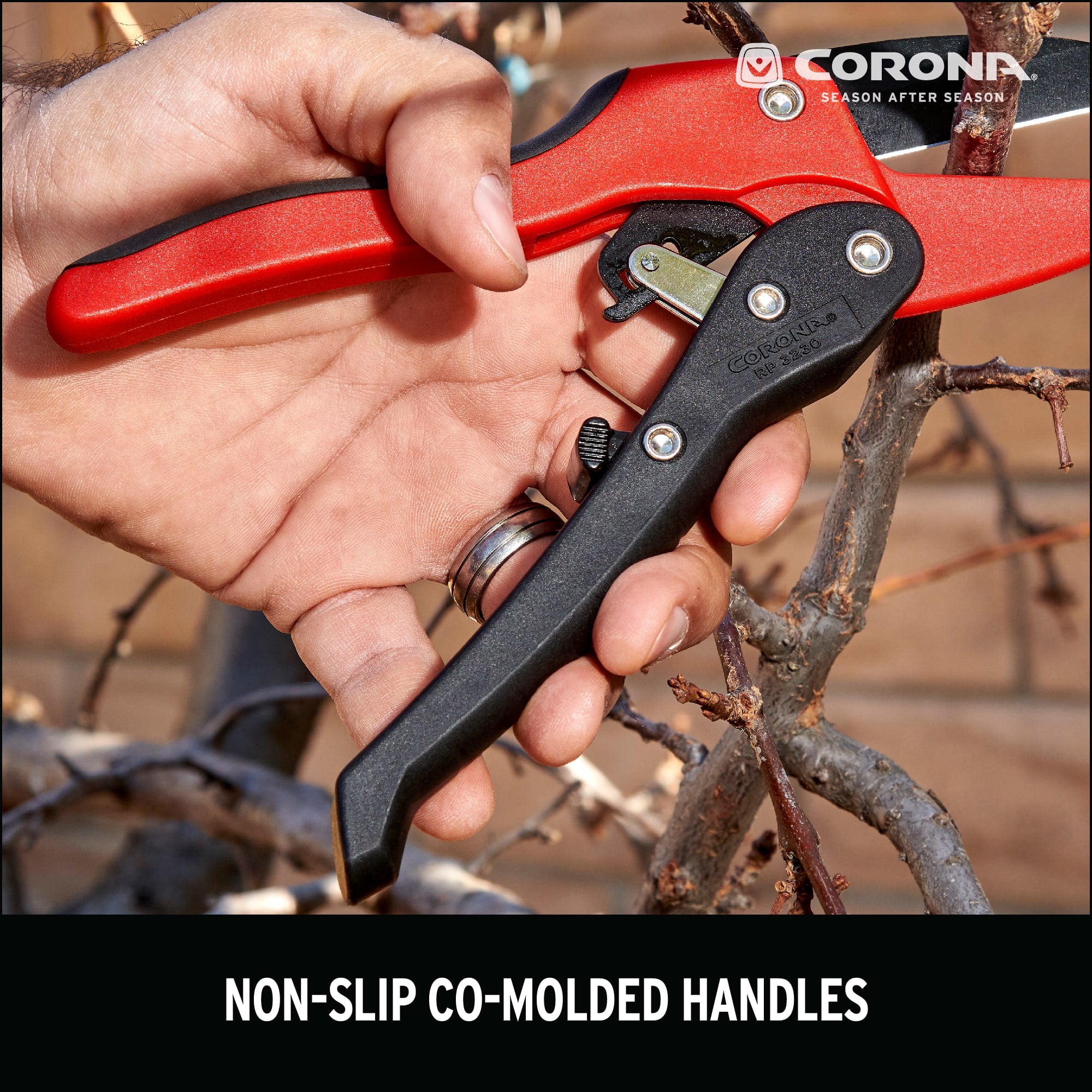 Corona RP3230 3/4" Ratchet Anvil Pruning Shears