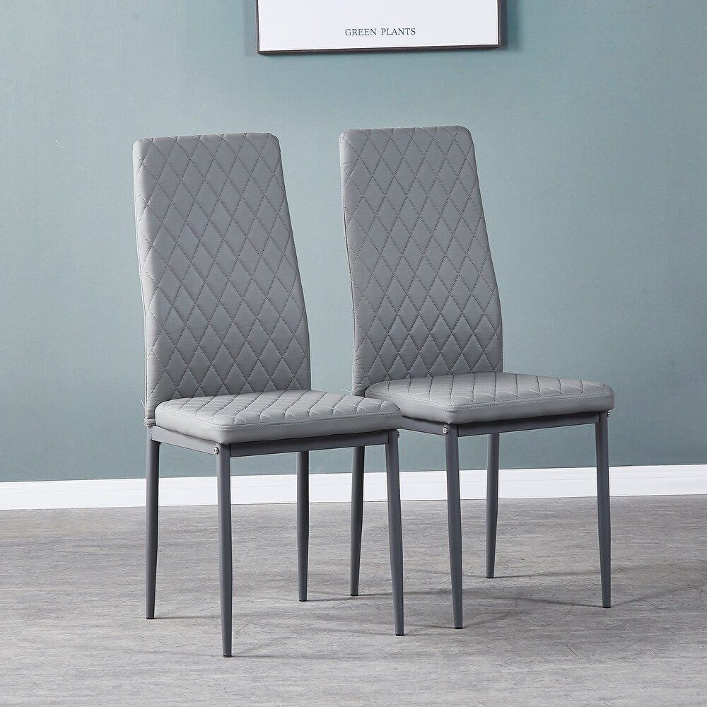 Modern Dining Chair Set of 4   N/A